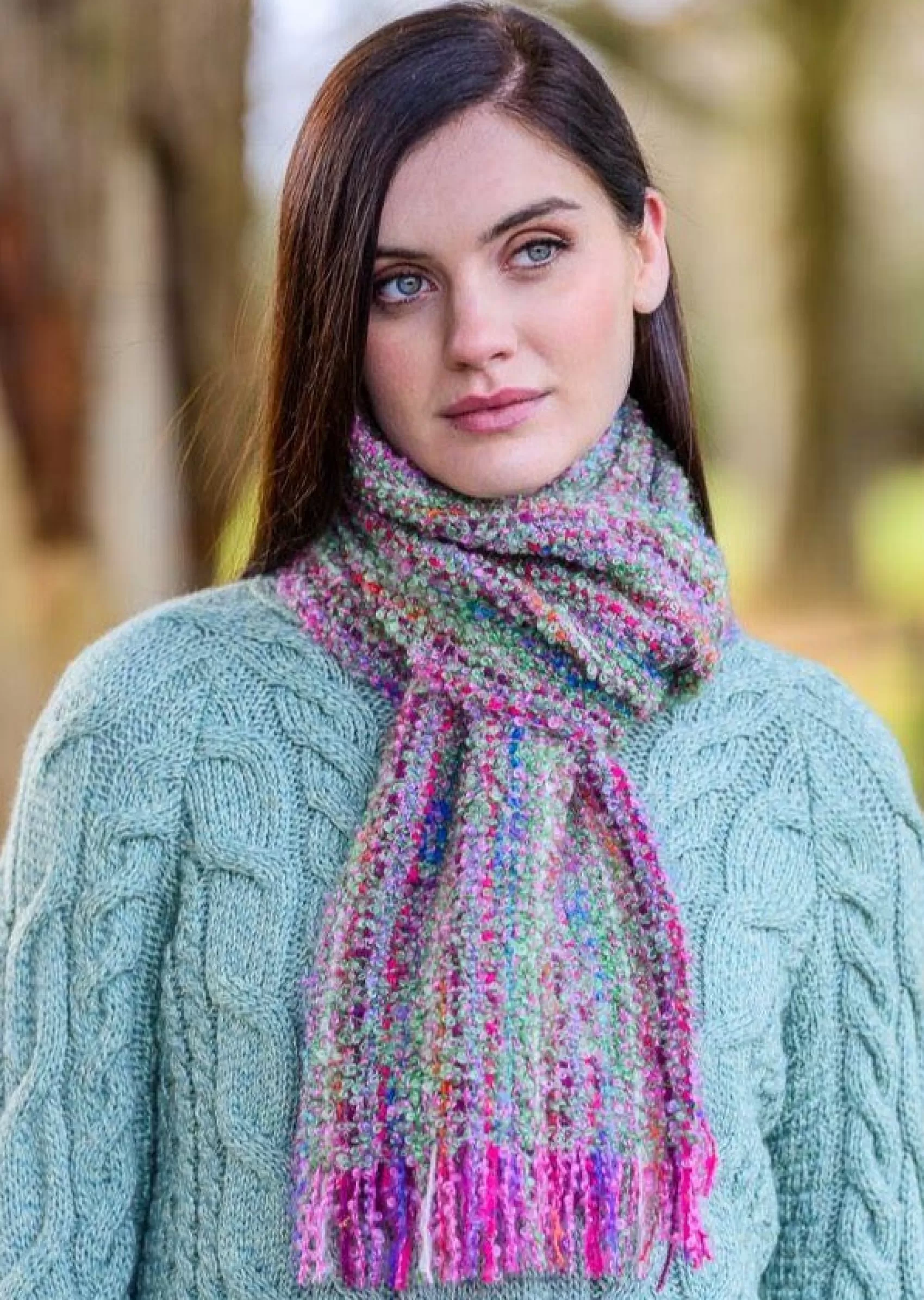 Scarves^Mucros Weavers Mucros Mohair Scarf |