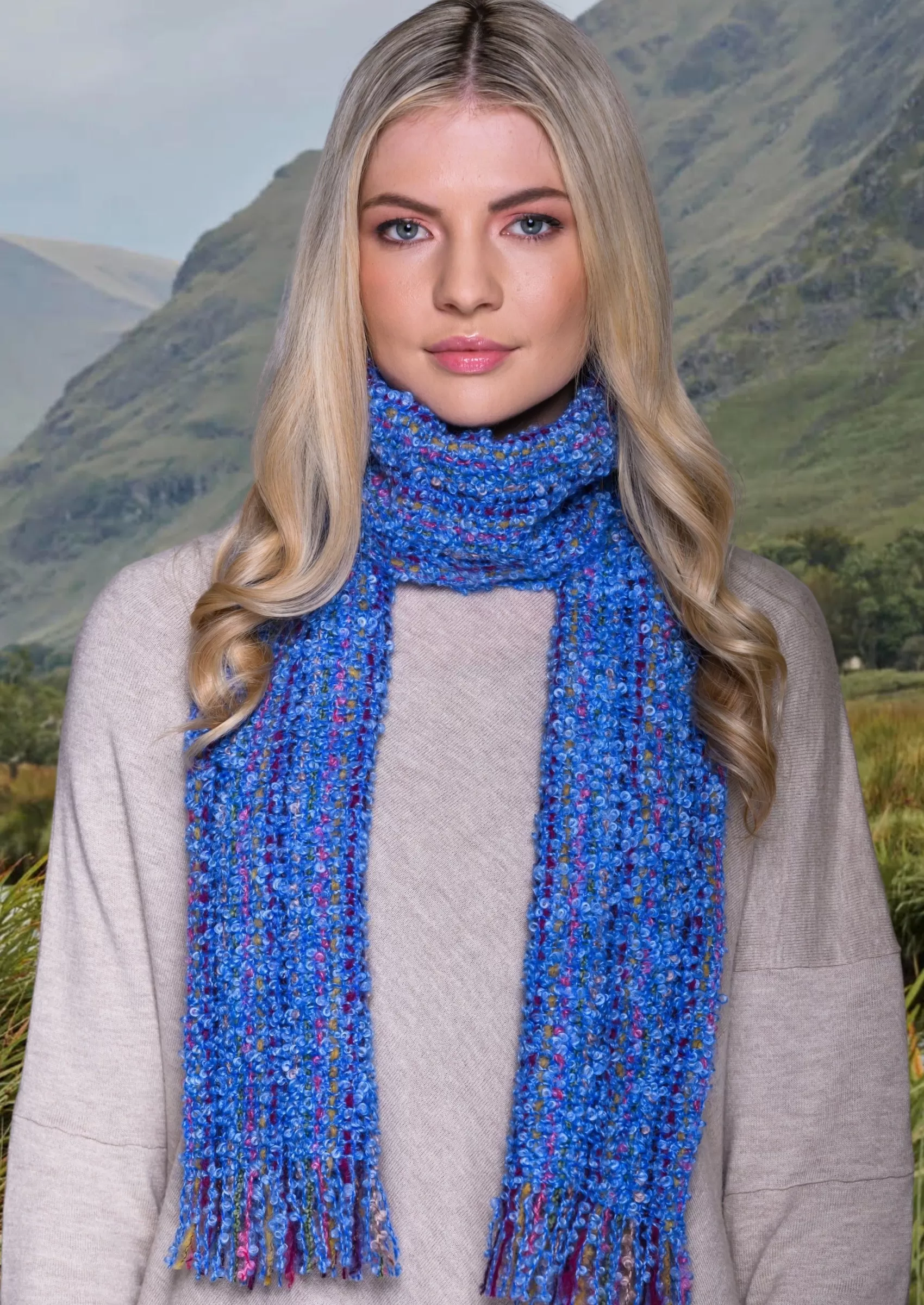 Scarves^Mucros Weavers Mucros Mohair Scarf |