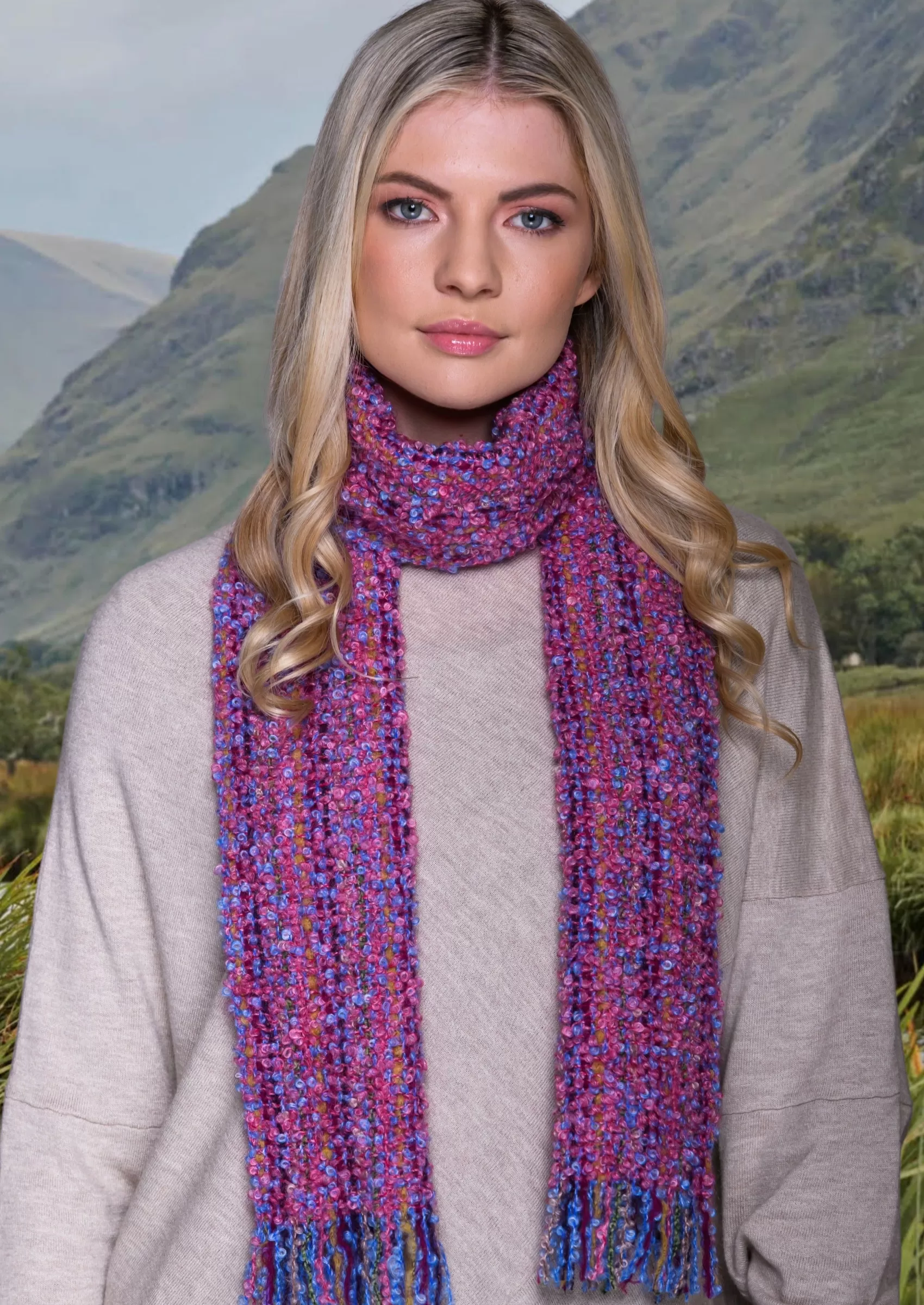 Scarves^Mucros Weavers Mucros Mohair Scarf |