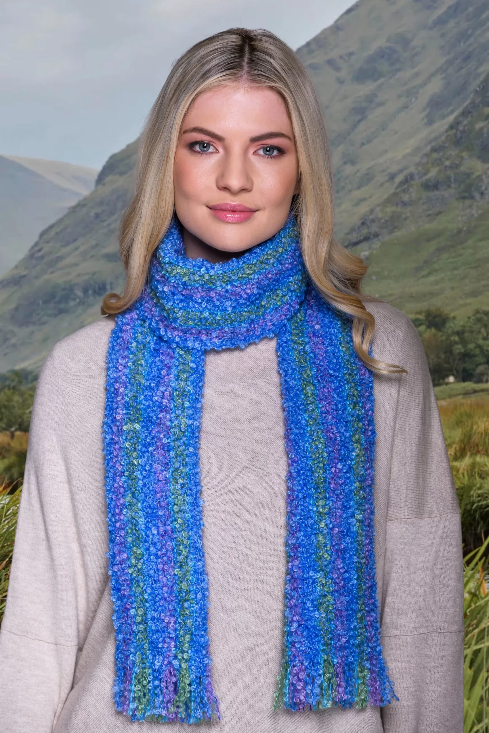 Scarves^Mucros Weavers Mucros Mohair Scarf |