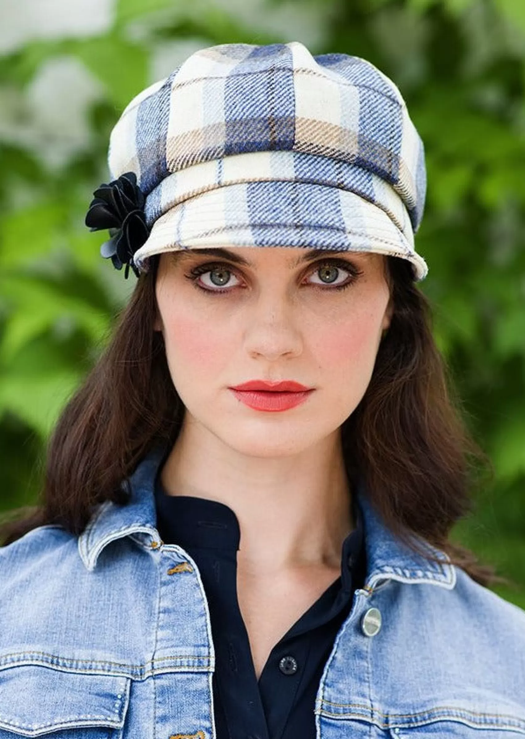 Hats & Caps^Mucros Weavers Mucros Newsboy Cap | Blue Check