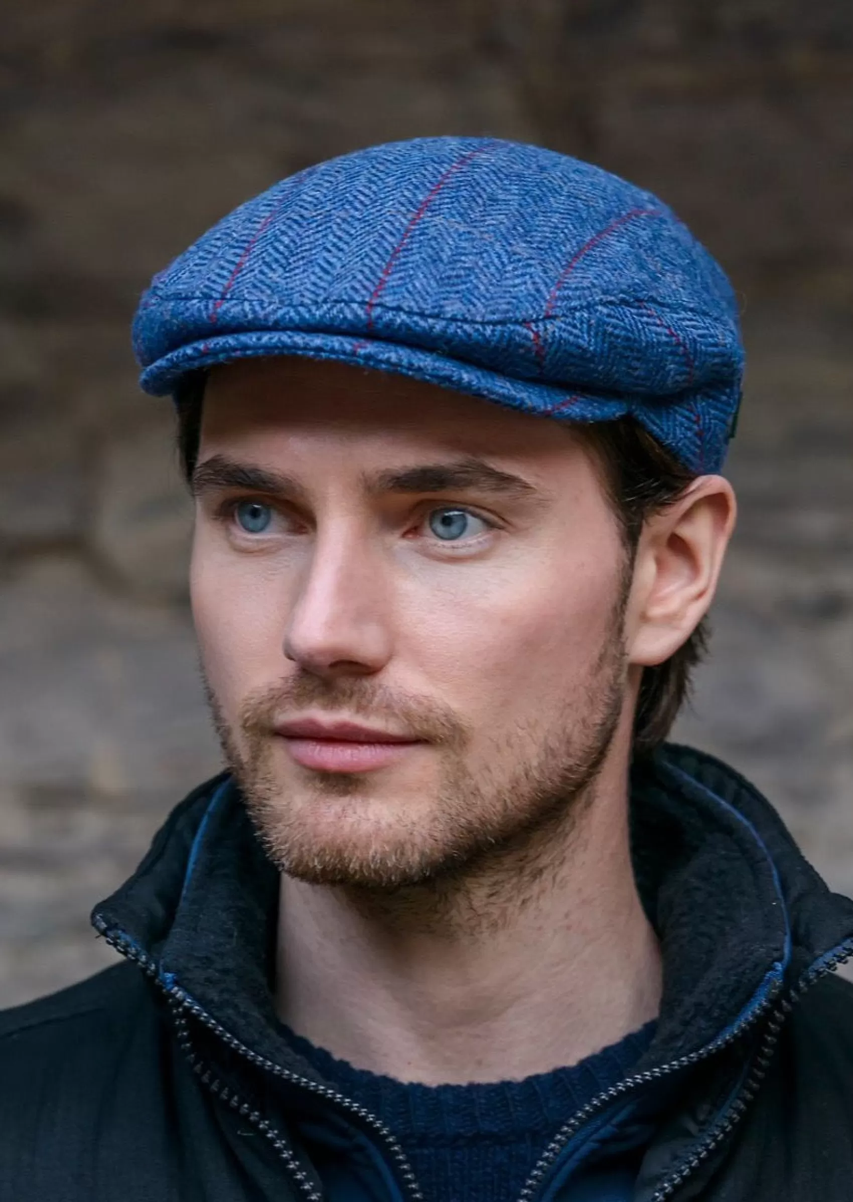 Traditional Hats^Mucros Weavers Mucros Trinity Cap | Blue