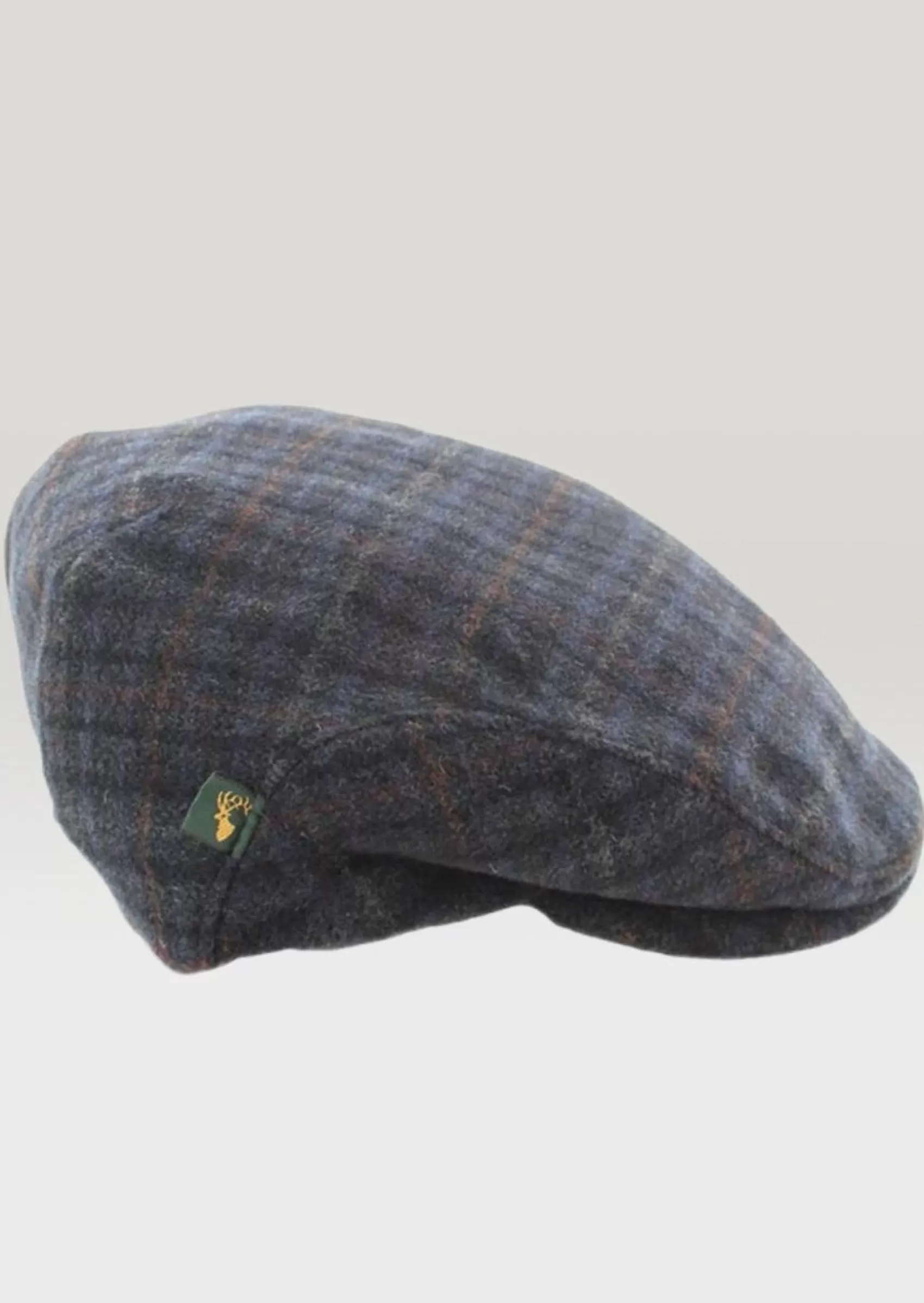 Traditional Hats^Mucros Weavers Mucros Trinity Cap | Charcoal Check