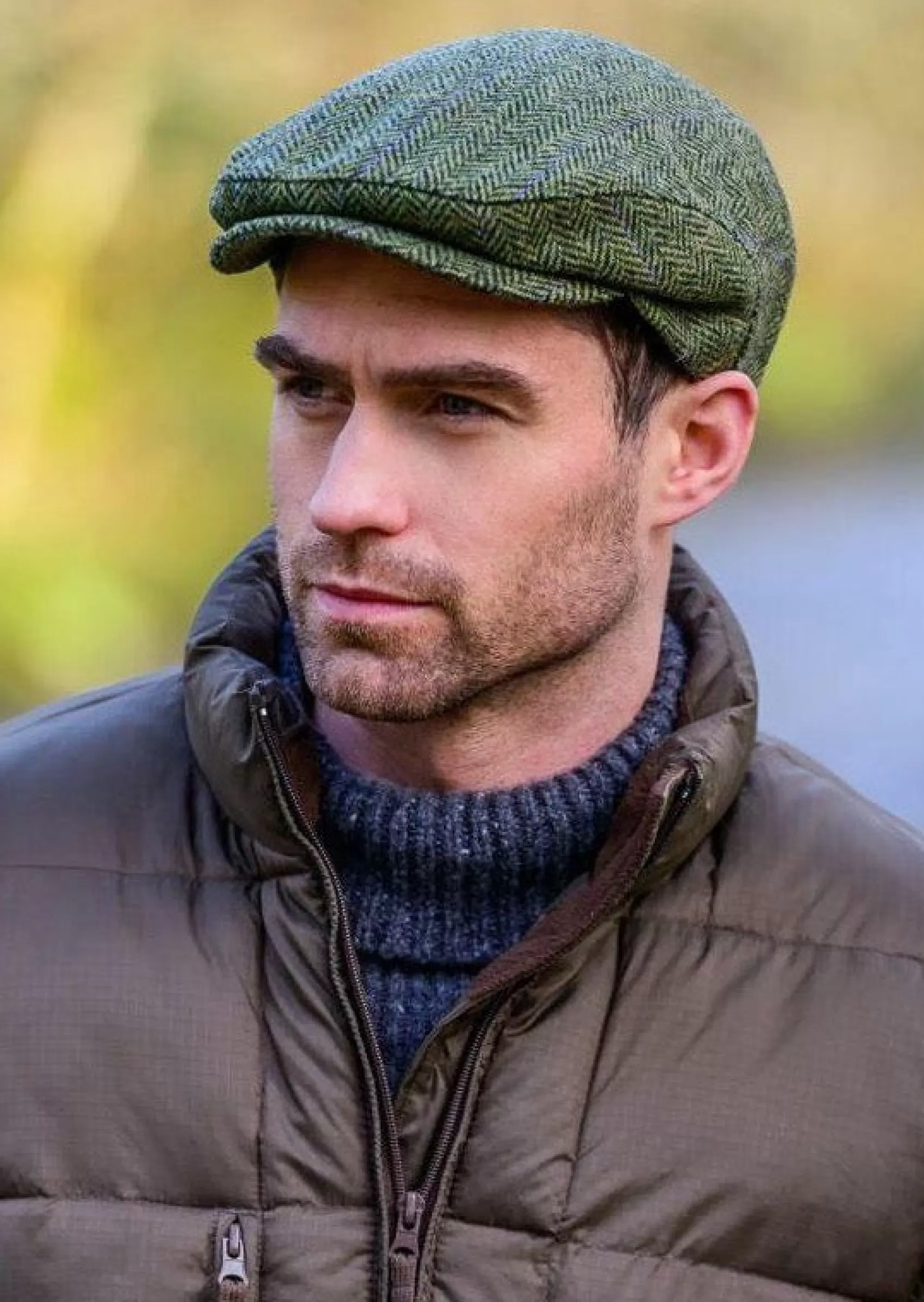 Traditional Hats^Mucros Weavers Mucros Trinity Cap | Green