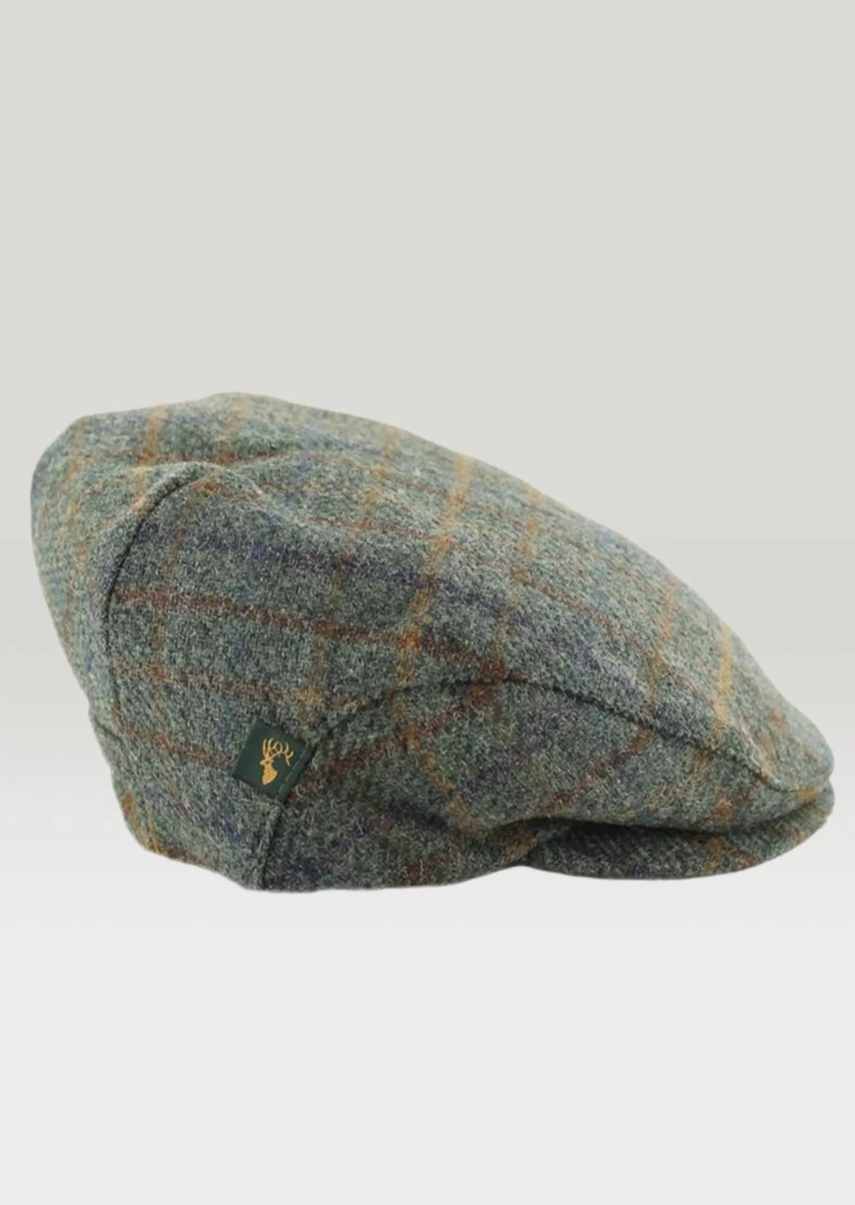 Traditional Hats^Mucros Weavers Mucros Trinity Cap | Green Plaid