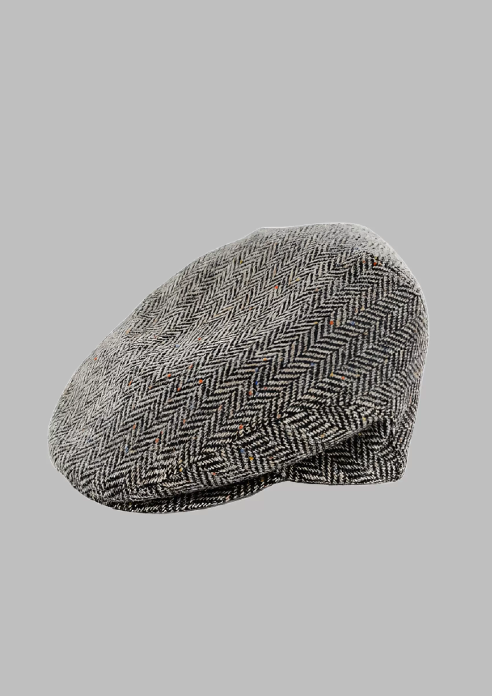 Traditional Hats^Mucros Weavers Mucros Trinity Cap | Grey Herringbone