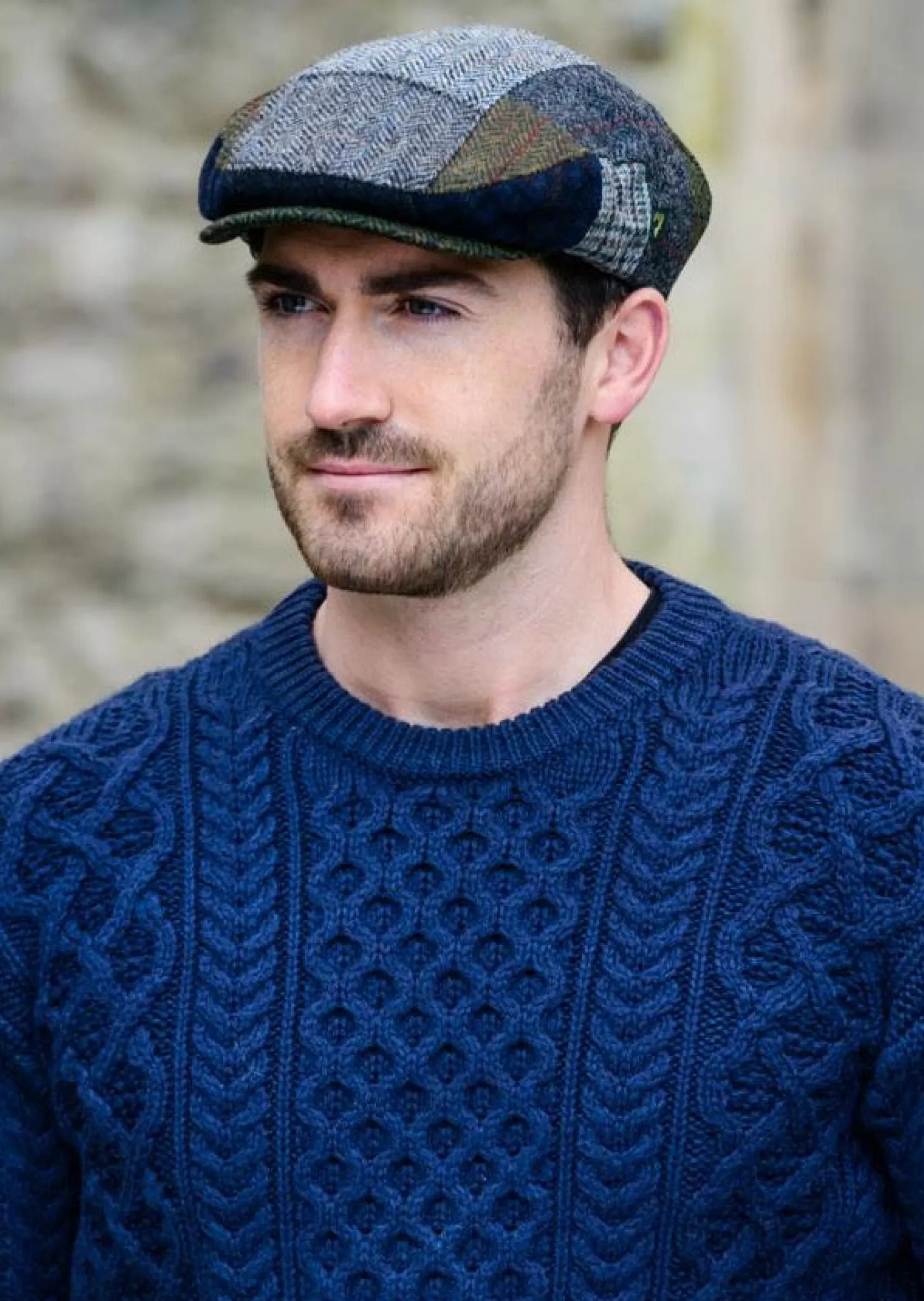 Traditional Hats^Mucros Weavers Mucros Trinity Cap | Patch A