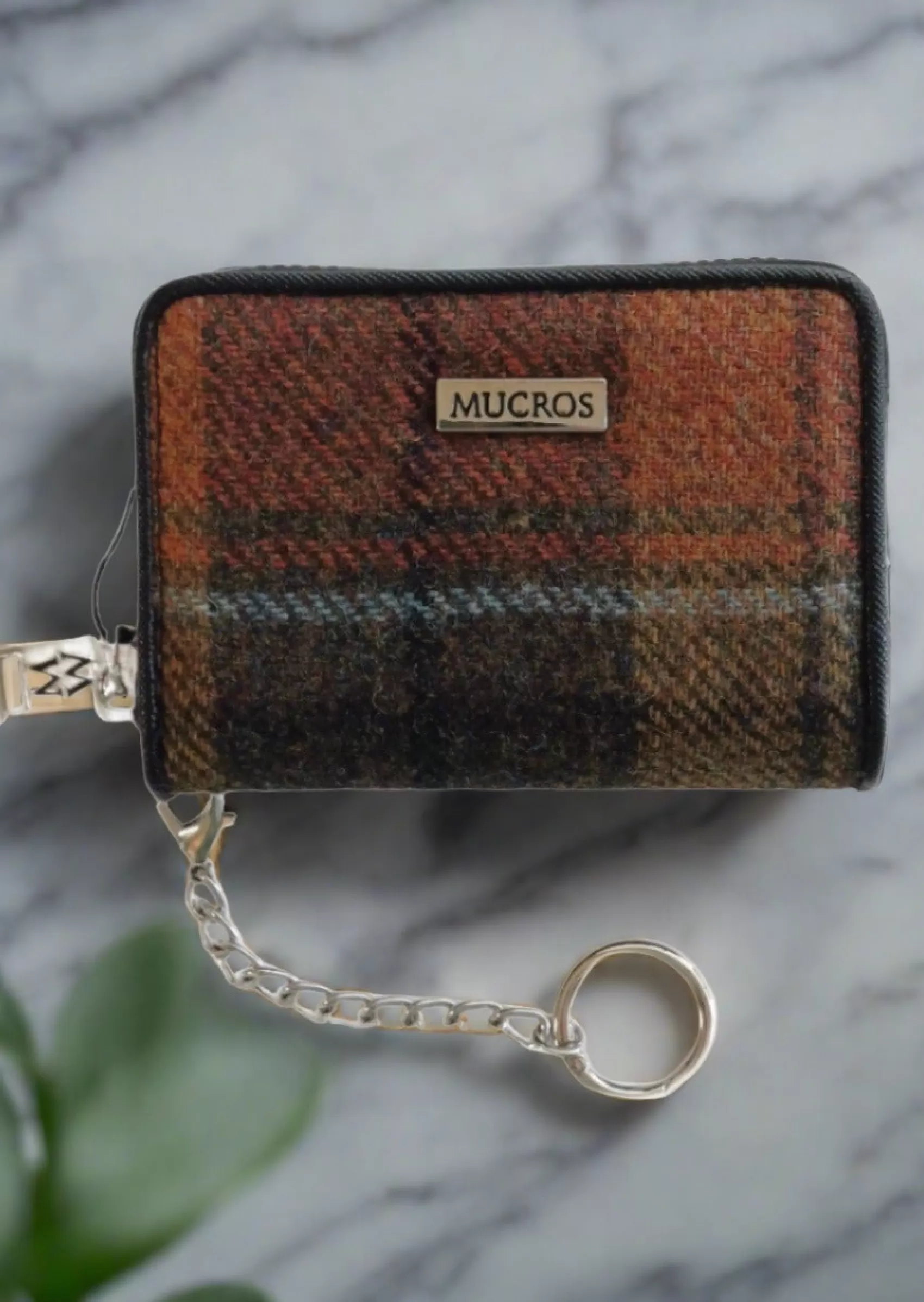 Tweed & Leather Bags^Mucros Weavers Mucros Tweed Mini Purse