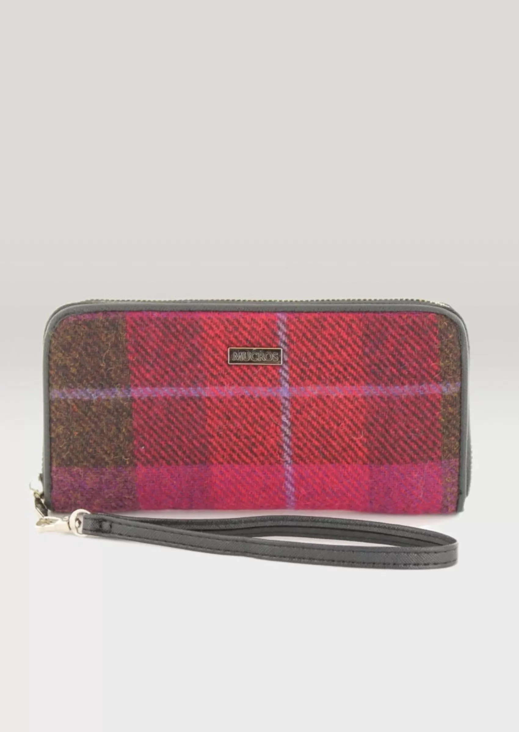 Tweed & Leather Bags^Mucros Weavers Mucros Tweed Wallet | Pink Check