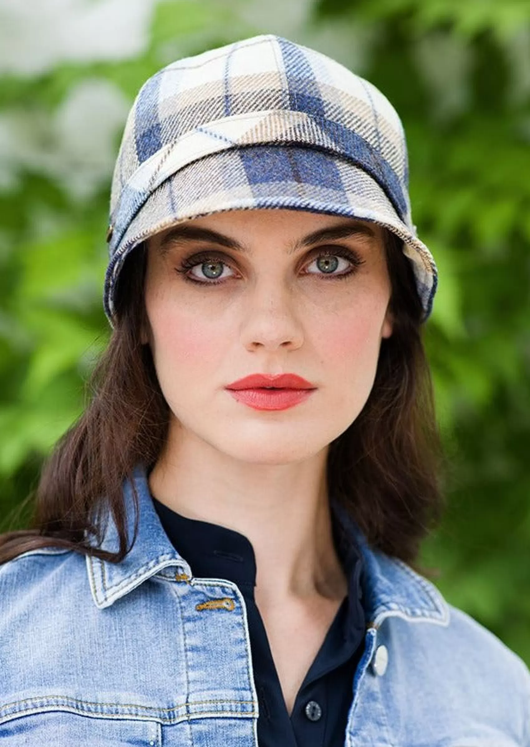 Hats & Caps^Mucros Weavers Murcos Flapper Hat | Blue Check