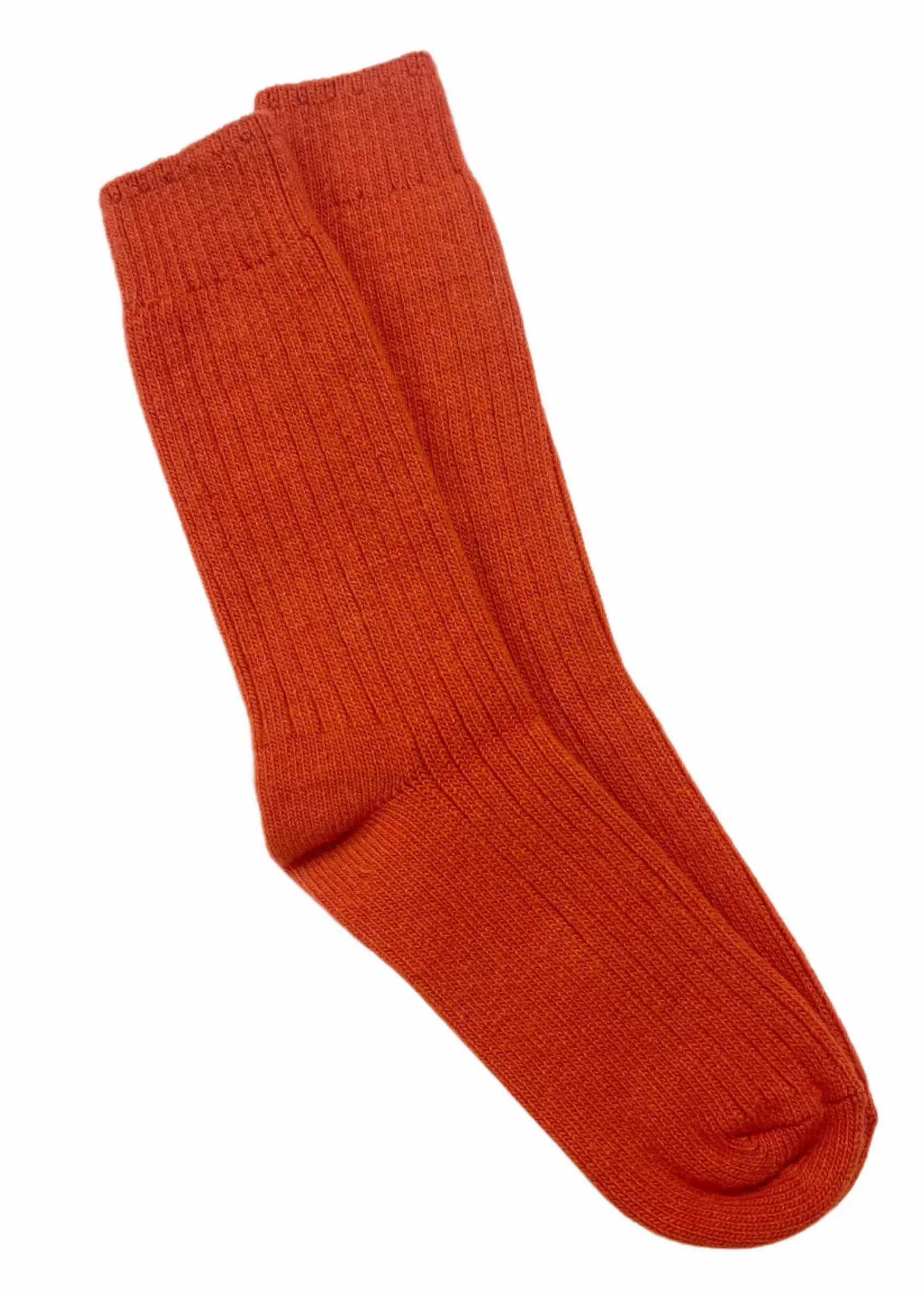 Socks | Socks^Original Aran Company Wild Donegal Cashmere Blend Socks | Orange