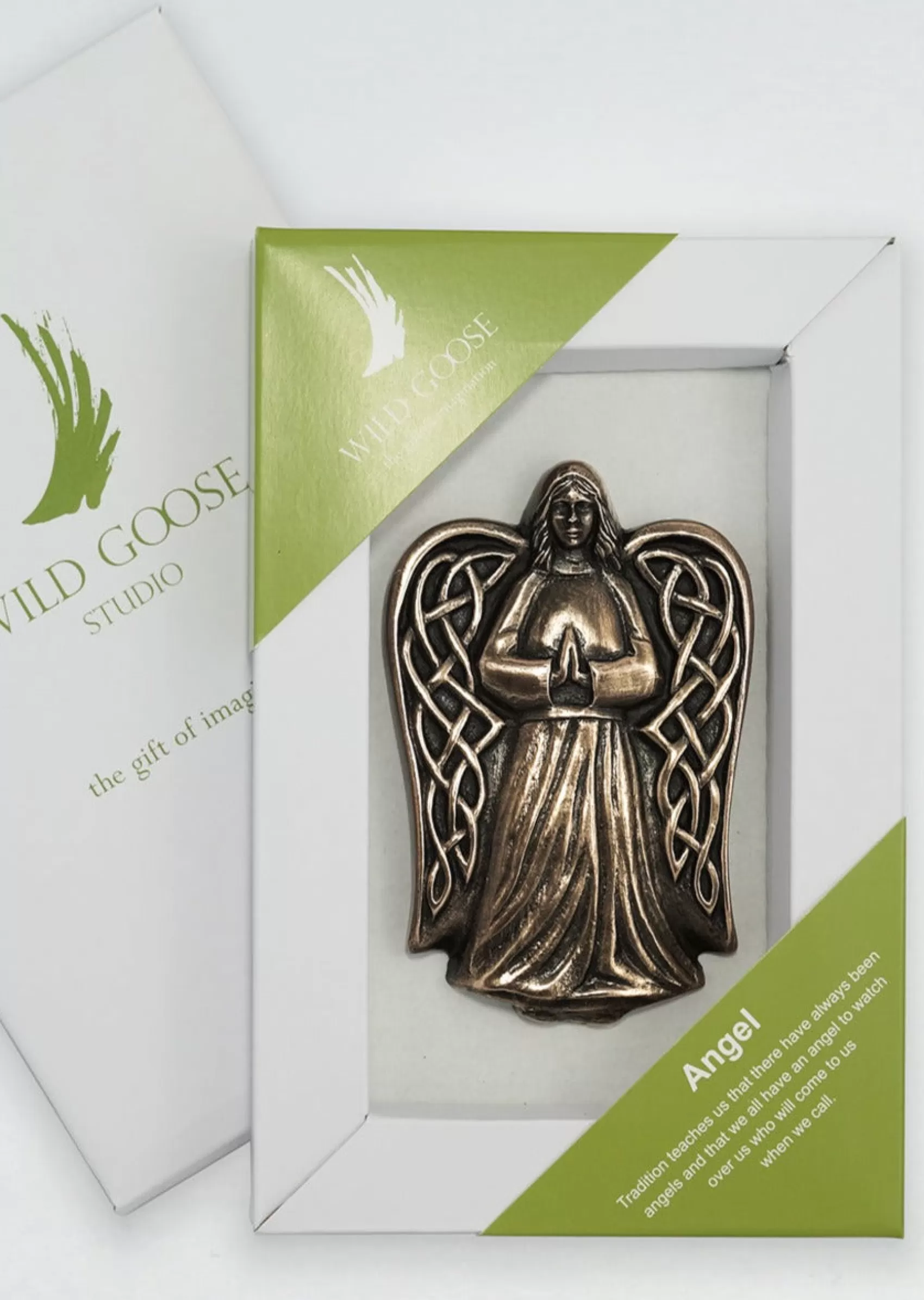 Irish Ornaments^Wild Goose Angel Wall Plaque